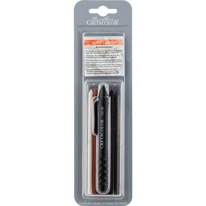 Drawing Sticks Powder: CRETACOLOR ARTIST LEADS & HOLDER BLISTER