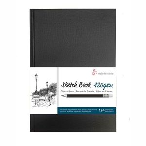 Drawing Sketching Books: HAHNEMUHLE HARDCOVER SKETCH BOOK 120GSM 64 SHEETS