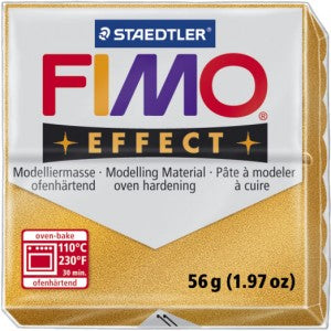 Fimo Effect Modelling Clay Metallic Gold