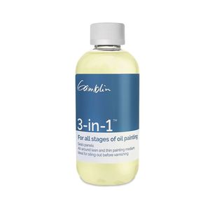 Oil Mediums Varnishes: GAMBLIN OIL MEDIUM 3-IN-1 MEDIUM