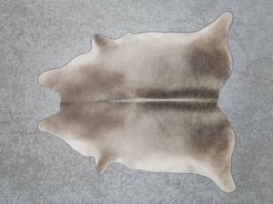 Grey Cowhide Rugs: COW3137 Cowhide Mid Grey 2.9msq