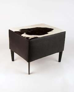 Cowhide Footstool #1 45x35x34cm