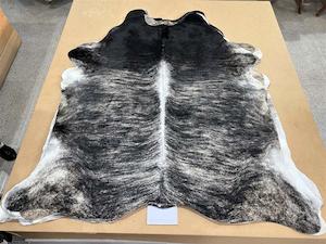 COW3205 Cowhide Rug Black Sand Exotic 4.25msq