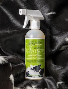 Grey Cowhide Rugs: Cowhide Cleaner - 375ml Spray Cleaner to Clean Animal Skins