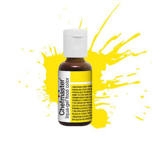 Edible Colouring: Chefmaster Liqua-Gel Lemon Yellow