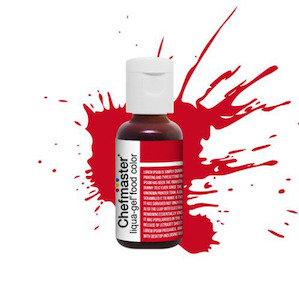 Edible Colouring: Chefmaster Liqua-Gel Red Red