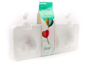 Frontpage: Silicone Mould - GEO HEART POPS