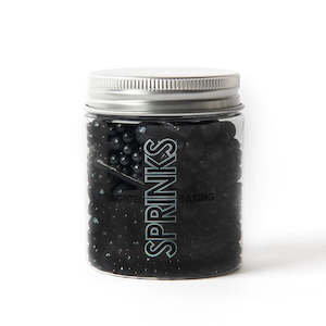 Decorations: Sprinks - Bubble & Bounce Black Sprinkles - 75g