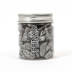Decorations: Sprinks - Silver Large Rock Sugar Sprinkles