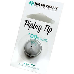 Decorating Equipment: Sugar Crafty Piping Tip #00 Round