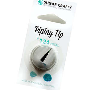 Decorating Equipment: Sugar Crafty Piping Tip #124 Petal
