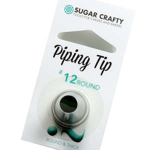 Decorating Equipment: Sugar Crafty Piping Tip #12 Round