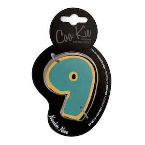 Cake Essentials: Coo Kie Number 9 Cookie Cutter