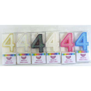 GoBake Candles - Mini Number 4