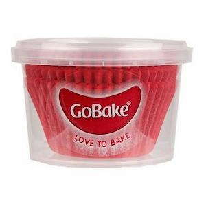 Cupcake Papers: GoBake Baking Cups - Red (pack of 72)