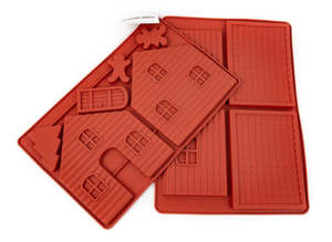 Moulds: Large Gingerbread House Silicone Mould
