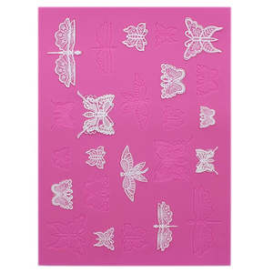 Moulds: Cake Lace Mat - Beautiful Butterflies