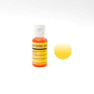 Airbrush: Chefmaster Airbrush Colour - Neon Yellow 18g