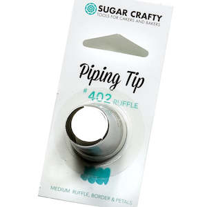 Icing Tips Accessories: Sugar Crafty Piping Tip #402 Ruffle