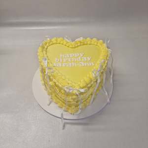 Vintage Buttercream - Heart Shape
