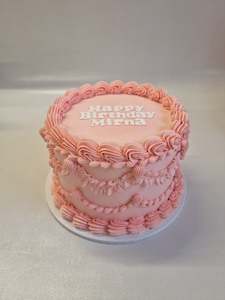 Vintage Buttercream - Round