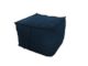 Gorgi Ottoman in Navy Wool