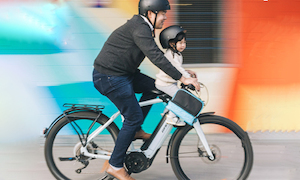 Products: Mid Mount Child Bike Seat for Electric Bikes • goRide.co.nz