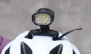 Products: MTB/Night Bike Light - Helmet Mount or Handlebar Mount • goRide.co.nz