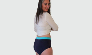Bike goUnders - High Waist Brief - Recreation Padded Bike Undie • goRide.co.nz