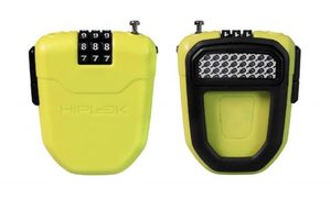 Retractable Combination Lock & Reflector • goRide.co.nz
