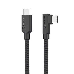 2.0 - 3.9 metres: 2m Alogic Elements Pro Right-Angle USB-C Cable