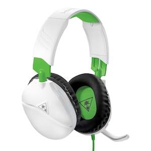 Gaming Headphones: Turtle Beach Ear Force Recon 70X Stereo Gaming Headset (White) (PC, PS4, Xbox One)