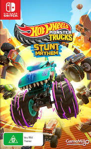 Nintendo Switch Driving Games: Hot Wheels Monster Trucks Stunt Mayhem (Switch)