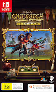 Nintendo Switch Sports Games: Harry Potter Quidditch Champions Deluxe Edition (code in box) (Switch)