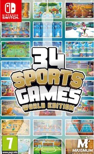 Nintendo Switch Sports Games: 34 Sports Games - World Edition (Switch)