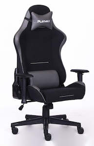 Gaming Chairs: Playmax Elite Gaming Chair - Fabric Black