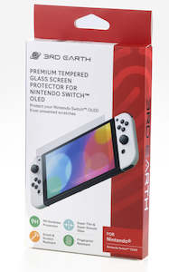 Nintendo Switch Screen Protection: Nintendo Switch OLED 9H Tempered Glass Screen Protector