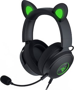 Razer: Razer Kraken V2 PRO Wired RGB Headset with Interchangeable Ears (Black)