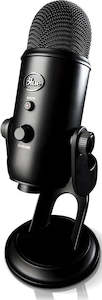 Blue Microphones: Blue Microphones Yeti Multi-Pattern USB Microphone (Blackout)