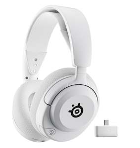 Gaming Headphones: SteelSeries Arctis Nova 5P Wireless Gaming Headset (White) (Switch, PC, PS5, PS4)