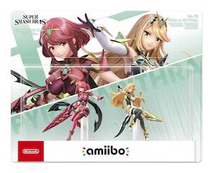 Nintendo Amiibo Characters: Nintendo Amiibo Pyra & Mythra (Super Smash Bros Collection) (Switch)