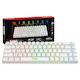 Gorilla Gaming Mini Wireless Mechanical Keyboard - White