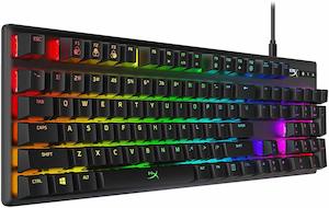 Hyper X: HyperX Alloy Origins RGB Mechanical Gaming Keyboard (HX Aqua Switches)