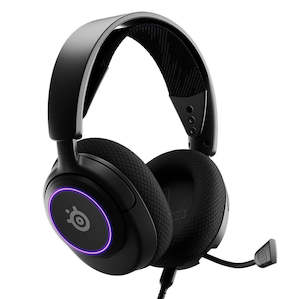 SteelSeries Arctis Nova 3 Wired Gaming Headset (Black) (Switch, PC, PS5, PS4)
