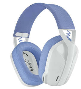 Gaming Headphones: Logitech G435 LIGHTSPEED Wireless Gaming Headset - White
