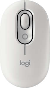 Logitech POP MOUSE Wireless Mouse Off-white