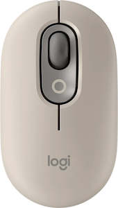 Logitech POP MOUSE Wireless Mouse Mist Sand