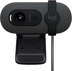 Other Pc Accessories: Logitech Brio 100 Full HD Webcam Graphite