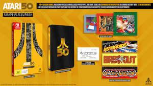 Nintendo Switch Action Games: Atari 50th Anniversary Celebration Expanded Steelbook Edition (Switch)