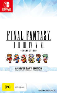 Nintendo Switch Adventure And Rpg Games: Final Fantasy I-VI Collection Anniversary Edition (Switch)